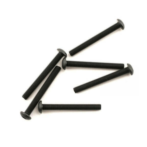 6 Vis BTR Tête Bombée 3x25mm Traxxas 2581 - Breizh Modélisme.