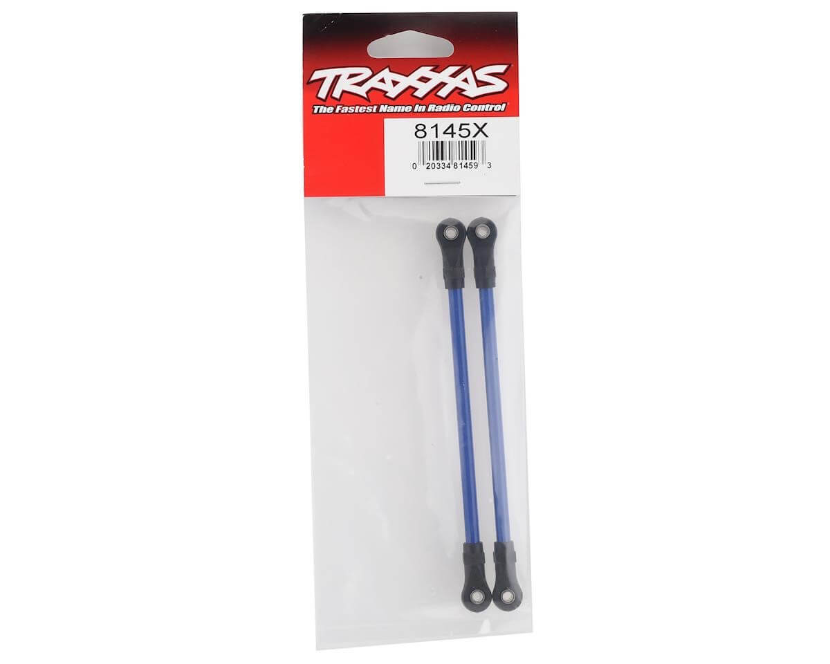 Biellettes de suspension 5x115mm arrière inférieur acier TRX-4 (x2) - Traxxas 8145X - Breizh Modélisme.