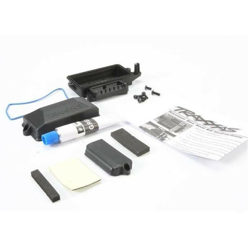 Boitier de reception complet + mousse adhesive - Traxxas 5624 - Breizh Modélisme.