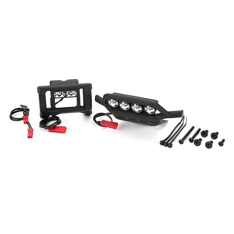 Kit de feux LED complet avec pare-chocs AV/AR pour Rustler/Bandit - Traxxas 3794 - Breizh Modélisme.