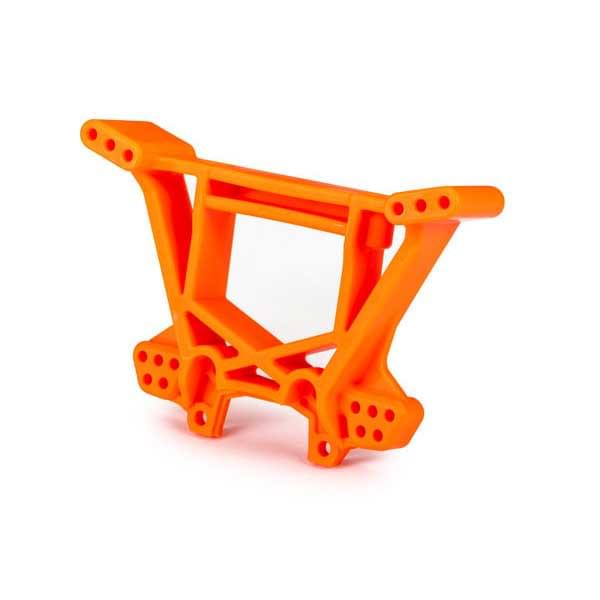 Support d'amortisseurs arrière renforcé orange (pour 9080) - 9039T - Breizh Modélisme.