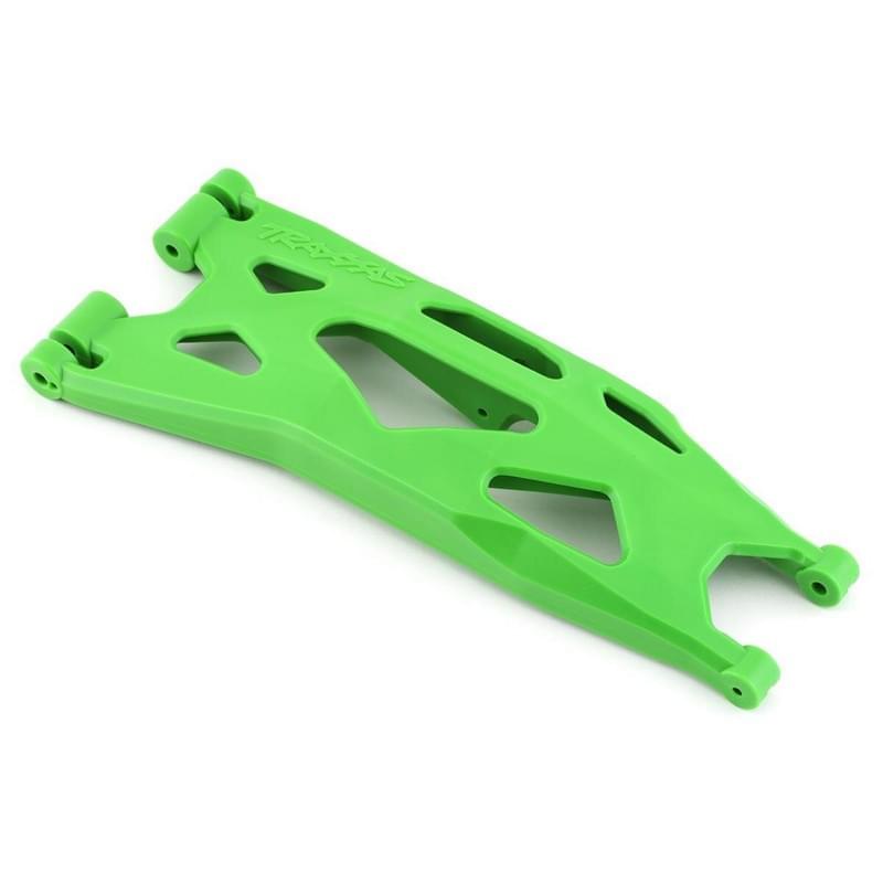 Triangle inférieur gauche Traxxas vert pour Wide XMaxx - Traxxas 7894G - Breizh Modélisme.