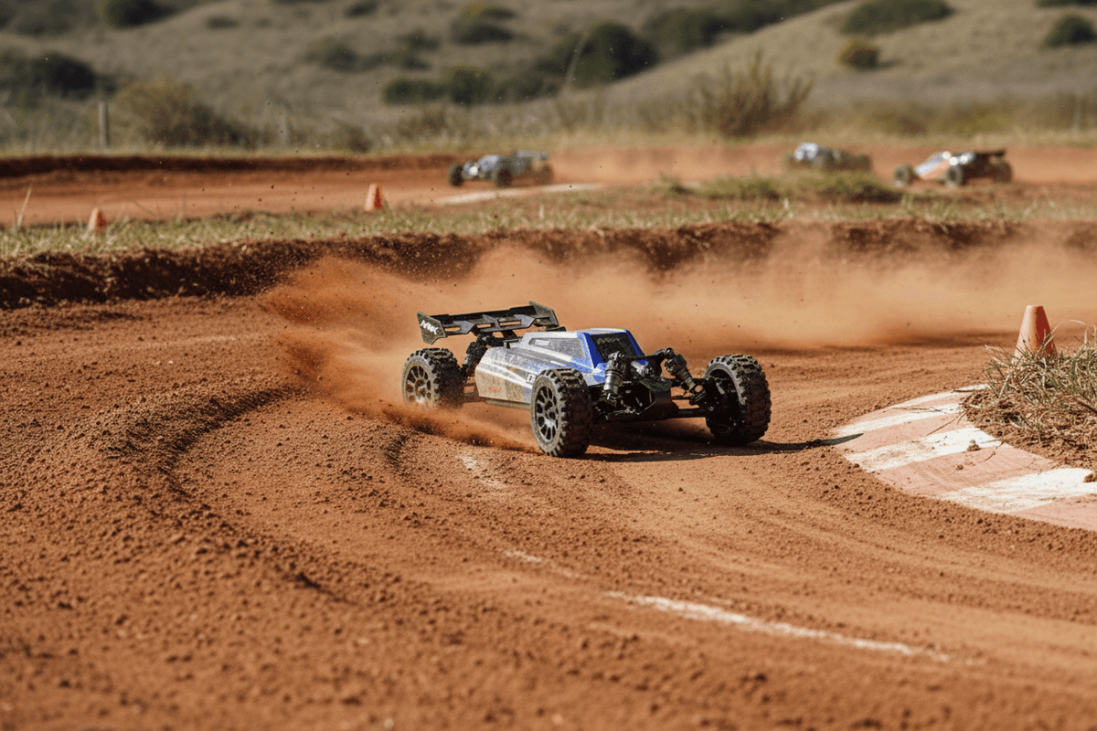 Buggy 2S 38km/h Maverick QByte XB Flux 1/12 Brushless RTR 4WD Blue MV151400