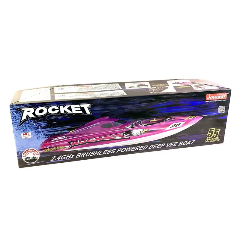 Bateau RC Joysway Rocket Deep Vee V2 8651 Brushless 62 cm ARTR