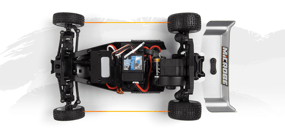 Buggy 1/24 Maverick Microbe – Voiture RC Tout-Terrain MV150802