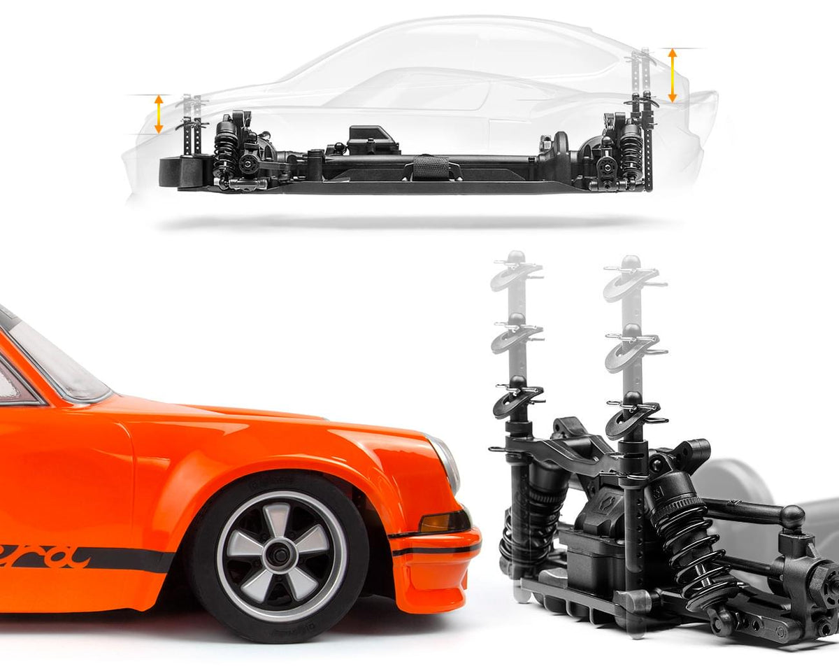 HPI Sport 3 Porsche 1973 Carrera RSR Brushless 3S - Orange 161210