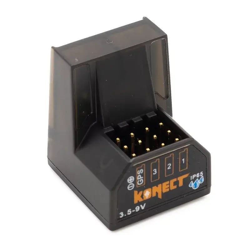 Radio Konect X9S + mini récepteur 4 voies étanche RG4CHWP - KN-X9S-4CH