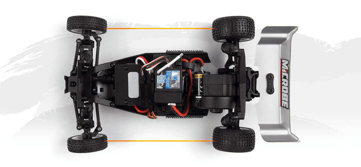 Buggy 1/24 Maverick Microbe – Voiture RC Tout-Terrain MV150801
