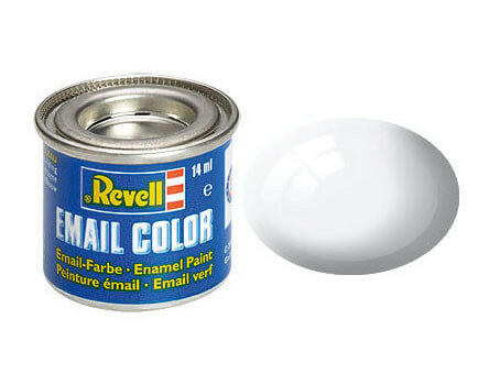 Peinture Blanc brillant - Revell 32104 - RAL 9010 (N°04) - Breizh Modélisme.