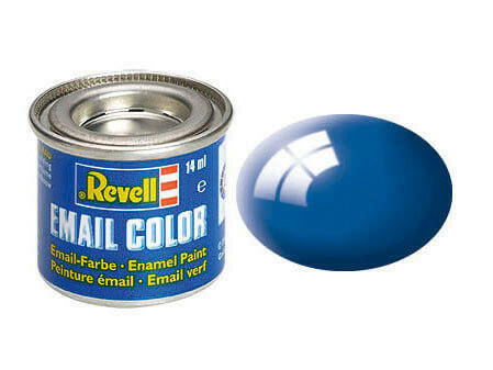 Peinture Bleu France brillant - Revell 32152 - RAL 5005 (N°52) - Breizh Modélisme.