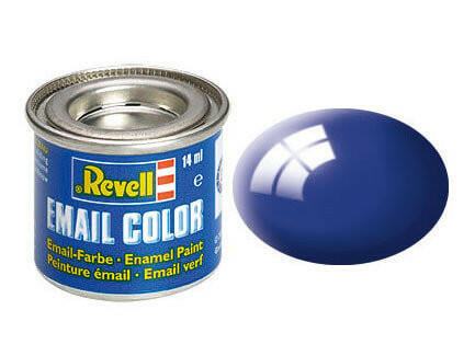 Peinture Bleu méditerrannée brillant - Revell 32151 - RAL 5002 (N°51) - Breizh Modélisme.