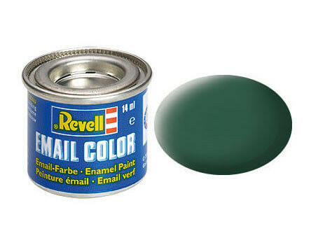 Peinture Vert foncé mat - Revell 32139 (N°39) - Breizh Modélisme.