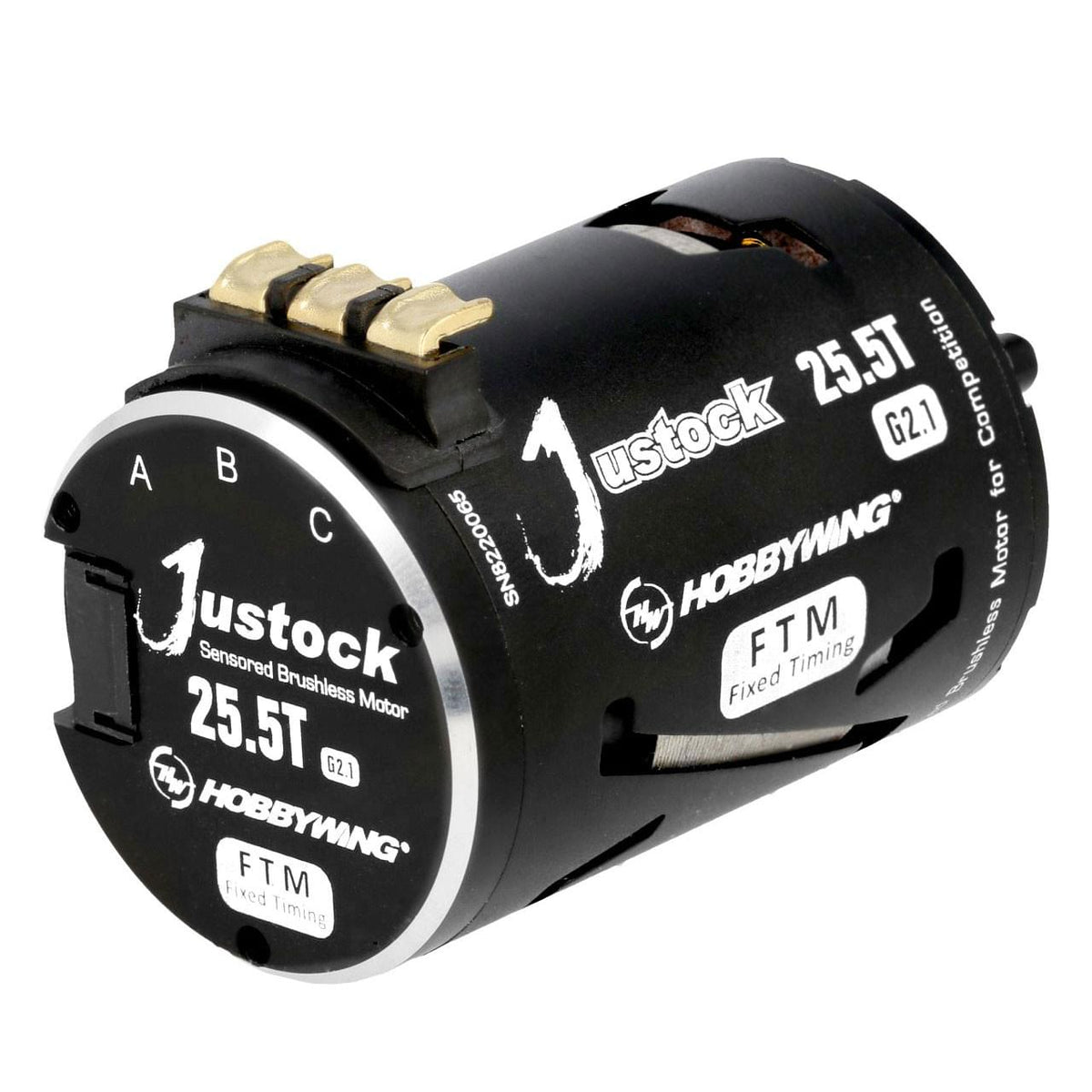 Combo moteur Hobbywing Xerun Justock G3S 25.5T 1600kV 1/10 Crawler Axe 3,175mm - Breizh Modélisme.