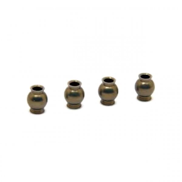 Hobao Hyper VS2 Boules aluminiums épaulées 6.8mm 85093 - Breizh Modélisme.