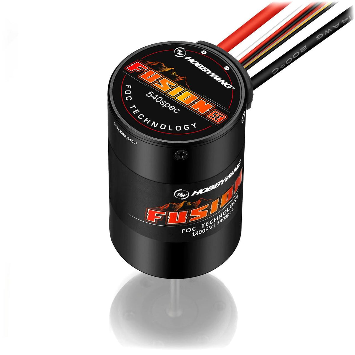 Hobbywing Quicrun Fusion SE moteur Crawler 1800kV - HW30404317 Axe 3,175mm - Breizh Modélisme.