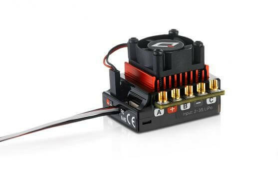 Variateur Hobbywing QuicRun 60A Sensored 10BL60 - 30108000 - Breizh Modélisme.