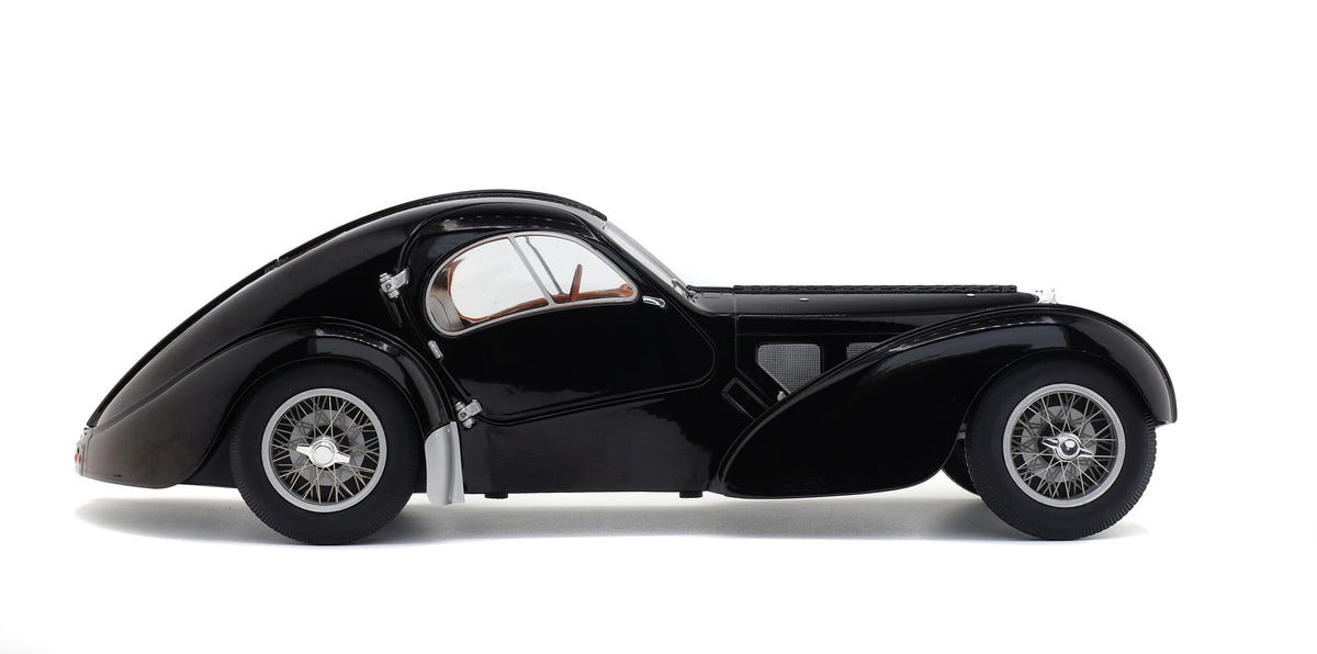 Solido S1802101 Voiture miniature collection 1/18 Bugatti Type 57 SC Atlantic noir – 1937