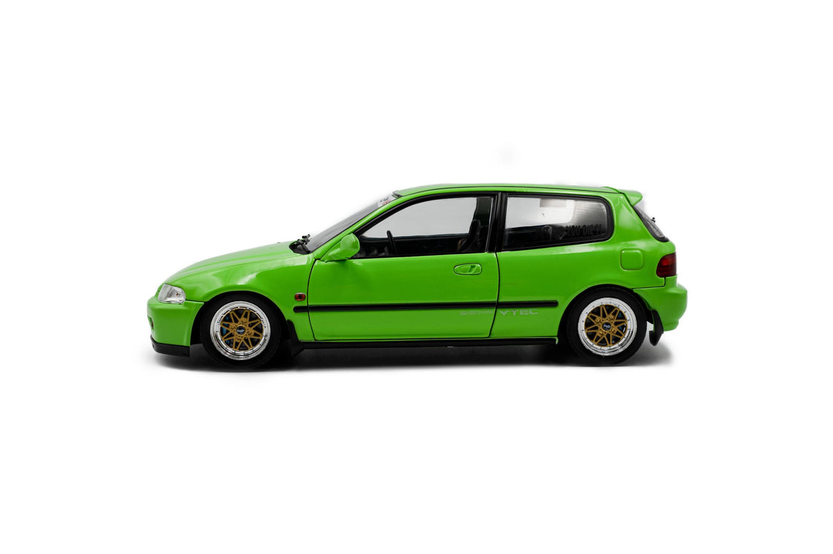 Solido S1810408 miniature collection 1/18 Honda Civic (EG6) Solido Works Neon vert 1991