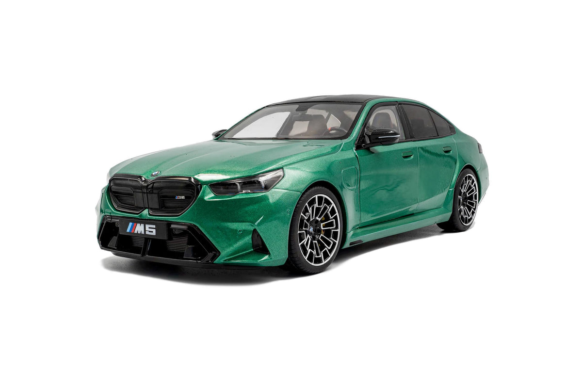 Solido S1814701 Voiture miniature collection 1/18 BMW M5 – M Isle of Man Green Metallic – 2025