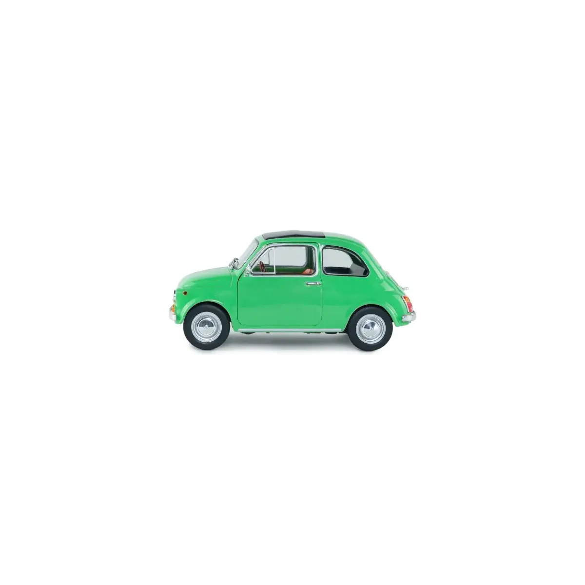 Solido S1801410 Voiture miniature collection 1/18 Fiat 500 vert foncé 1960