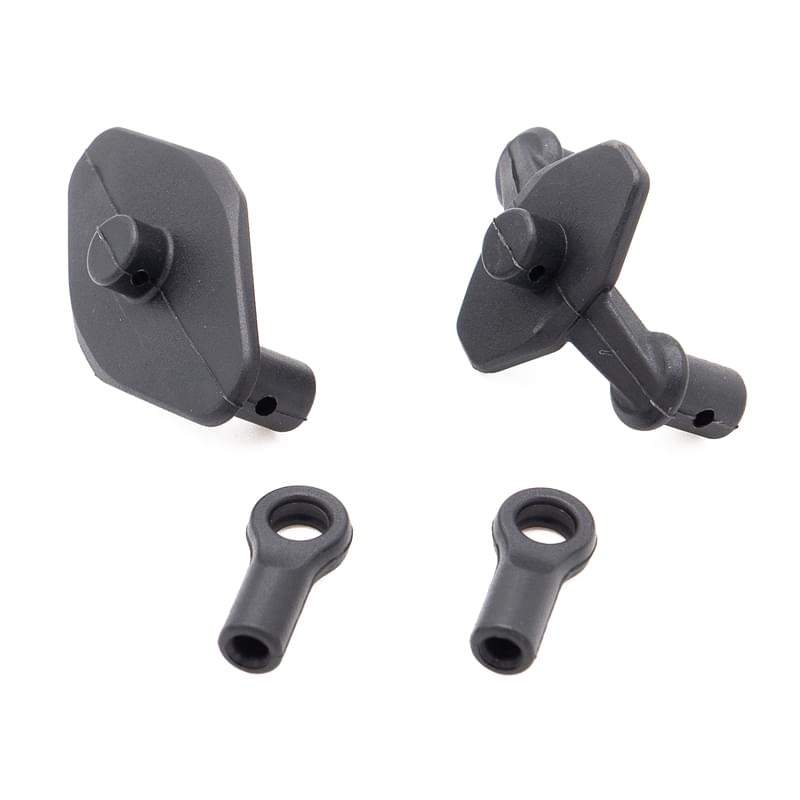 Support carrosserie+chappe de servo Funtek SBX (x2)