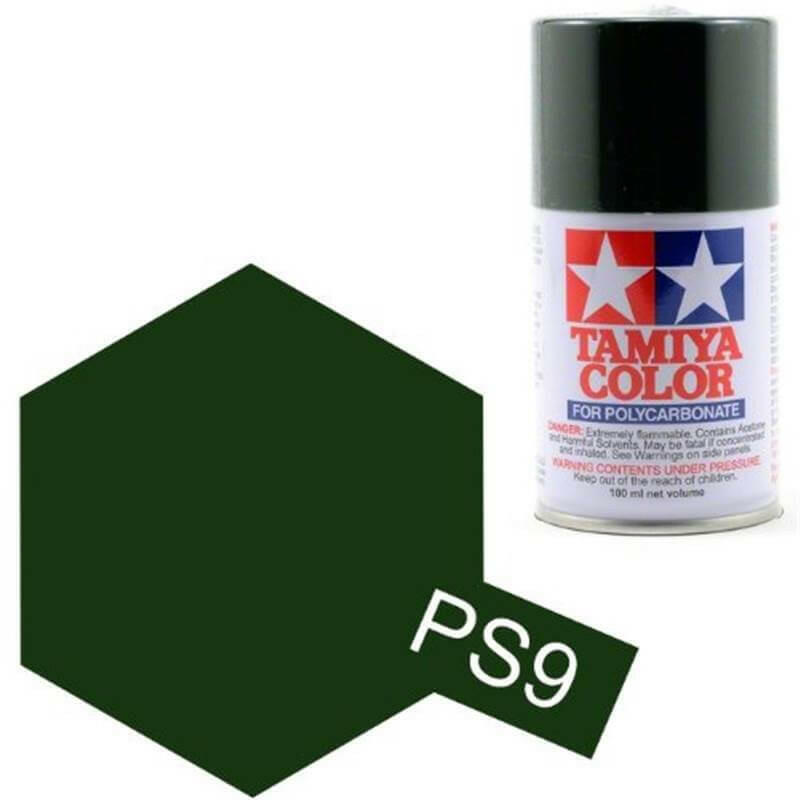 Peinture Lexan PS09 Vert - Tamiya 86009 - Breizh Modélisme.