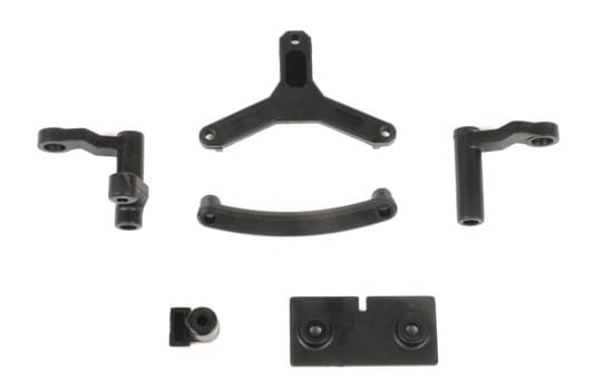 Supports servo+direction T2M Buster T4965/06 - Breizh Modélisme.
