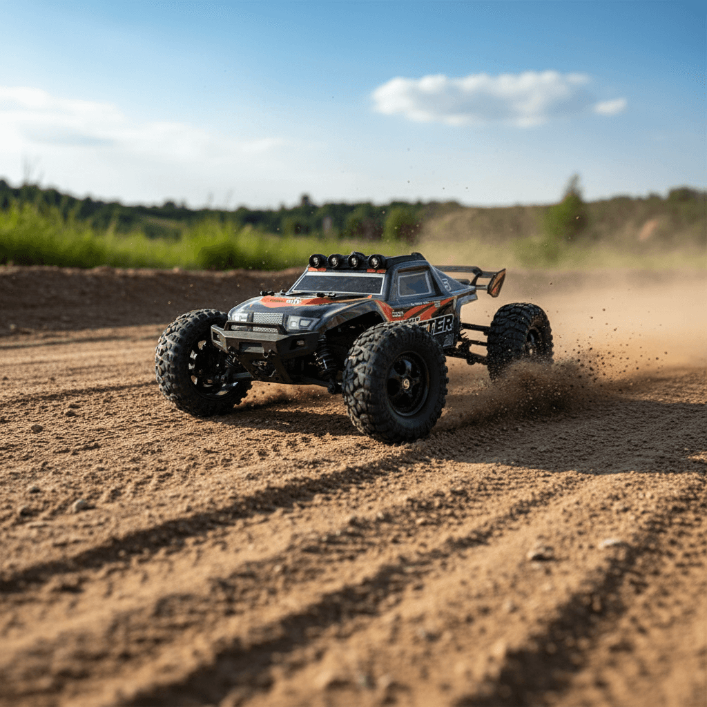 T2M Pirate Buster T4965 – Buggy RC électrique 4x4 1/10 RTR orange