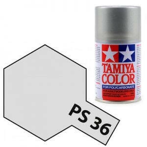 Peinture Lexan PS36 argent translucide - Tamiya 86036 - Breizh Modélisme.