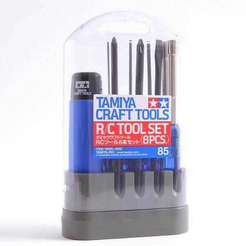 Set d'Outils pour Modélisme - Tamiya 74085 - Breizh Modélisme.