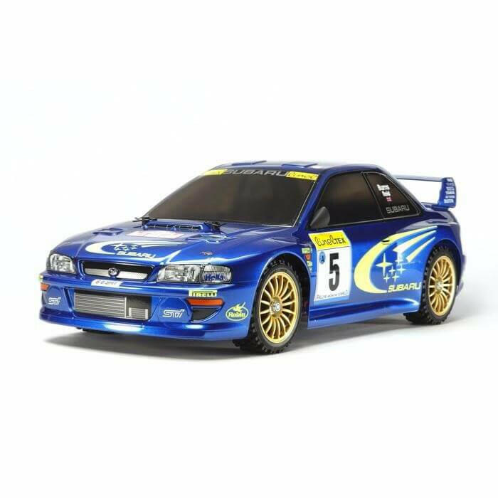 Tamiya TT02 Subaru Impreza MC Kit à monter 58631 - Breizh Modélisme.