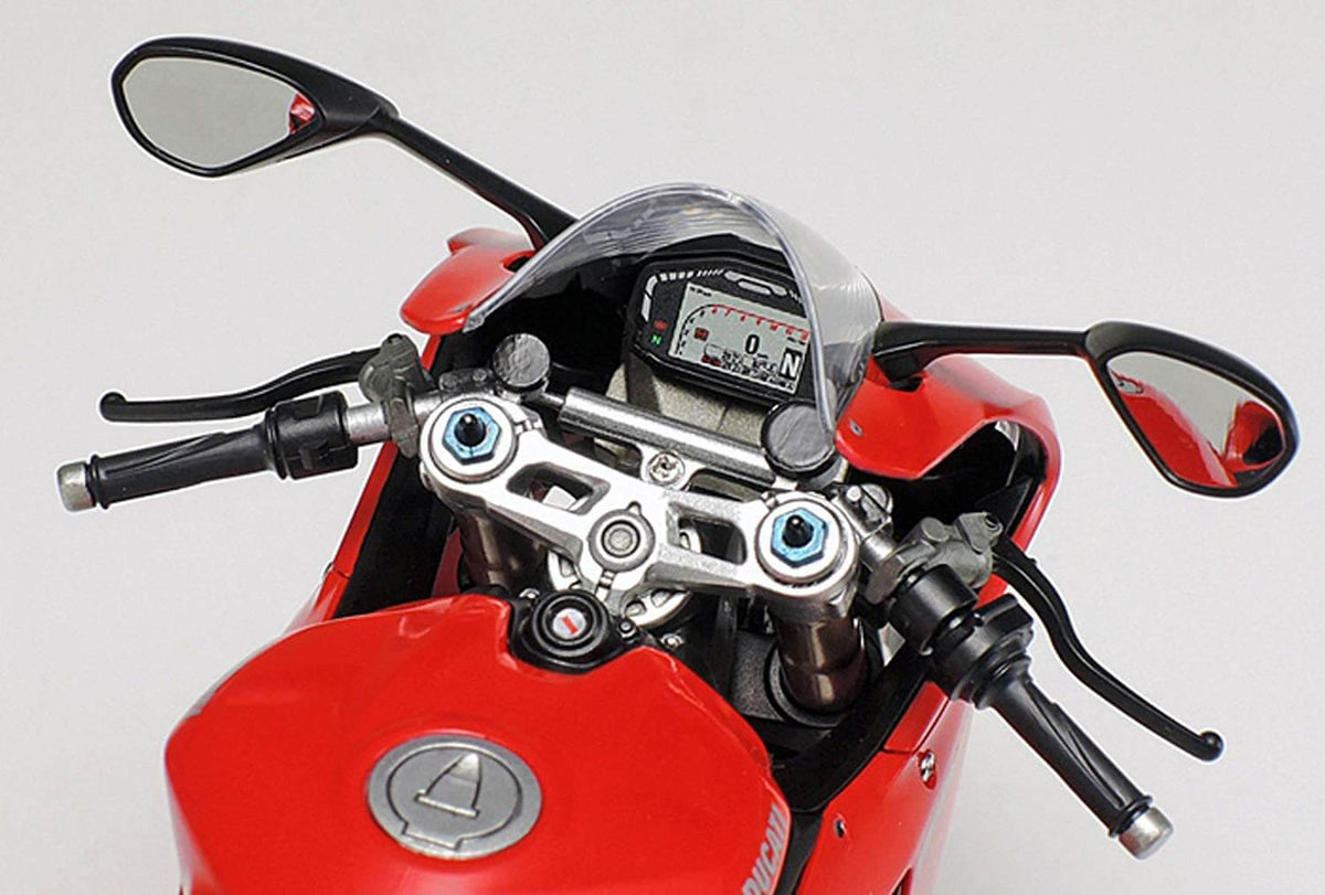 Maquette moto Ducati 1199 Panigale S - Tamiya 14129 - 1/12 - Breizh Modélisme.