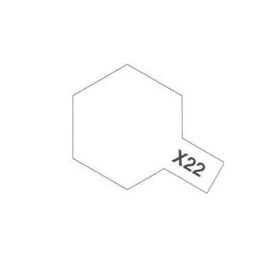 Peinture Acrylique Maquette X22 Vernis brillant - Tamiya 81522 - - Breizh Modélisme.