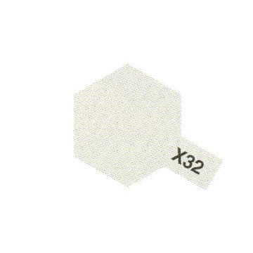 Peinture Acrylique Maquette X32 Titane Argente brillant - Tamiya 81532 - - Breizh Modélisme.