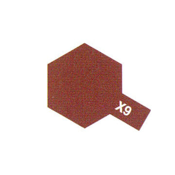Peinture Acrylique Maquette X9 Brun brillant - Tamiya 81509 - - Breizh Modélisme.