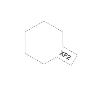 Peinture Acrylique Maquette XF2 Blanc mat - Tamiya 81702 - - Breizh Modélisme.