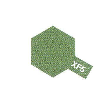 Peinture Acrylique Maquette XF5 Vert mat - Tamiya 81705 - - Breizh Modélisme.