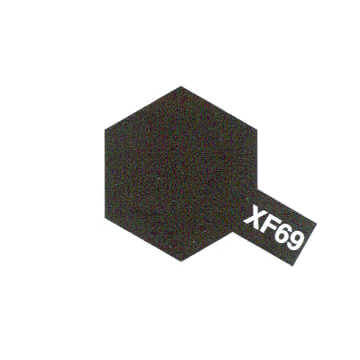 Peinture Acrylique Maquette XF69 Noir OTAN mat - Tamiya 81769 - - Breizh Modélisme.