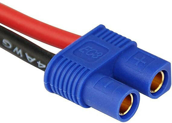 Adaptateur Deans Male / EC3 Femelle (accu) 9135A - Breizh Modélisme.