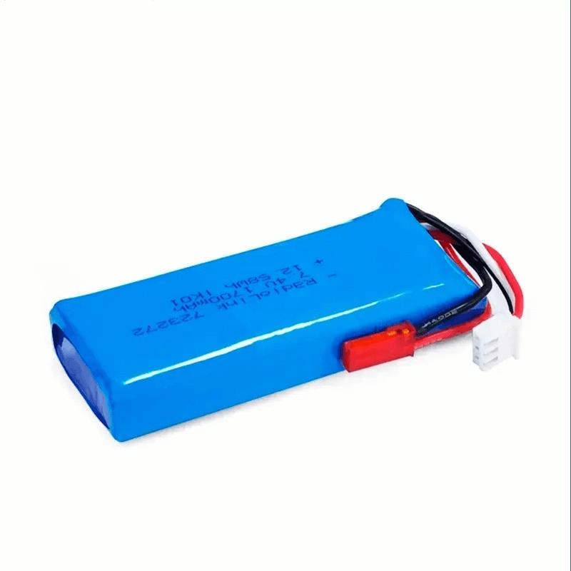 Batterie Lipo 2S 1700mAh pour radio RC8X /RC4GS V3/RC6GS V3/T8FB BT/AT10II - Breizh Modélisme.