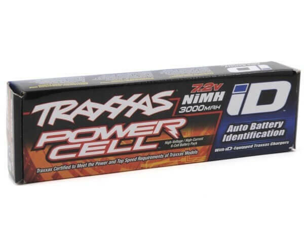 Batterie Traxxas 2922X 7,2V Ni-Mh 3000mAh ID - Breizh Modélisme.