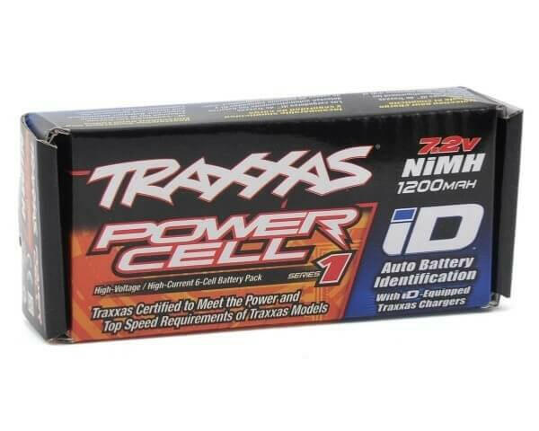 Batterie Traxxas 2925X ID 7,2V Ni-Mh 1200mAh - Breizh Modélisme.
