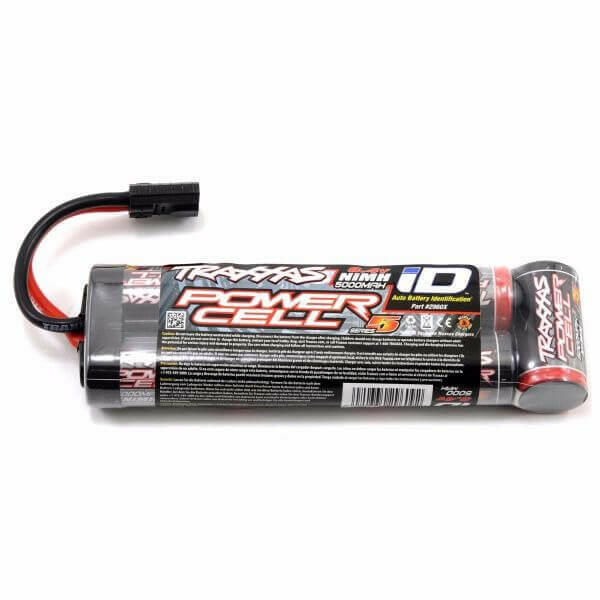 Batterie Traxxas 2960X ID 8,4V Ni-MH 5000mAh - Breizh Modélisme.