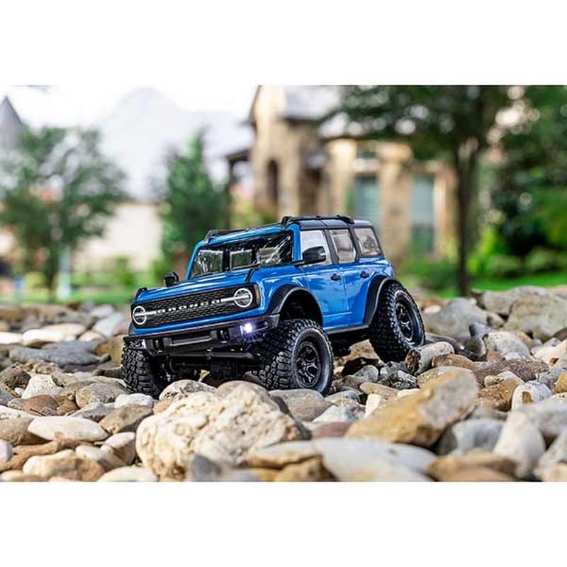 Traxxas TRX-4M 1/18 Ford Bronco Crawler Bleu RTR - 97074-1 - Breizh Modélisme.