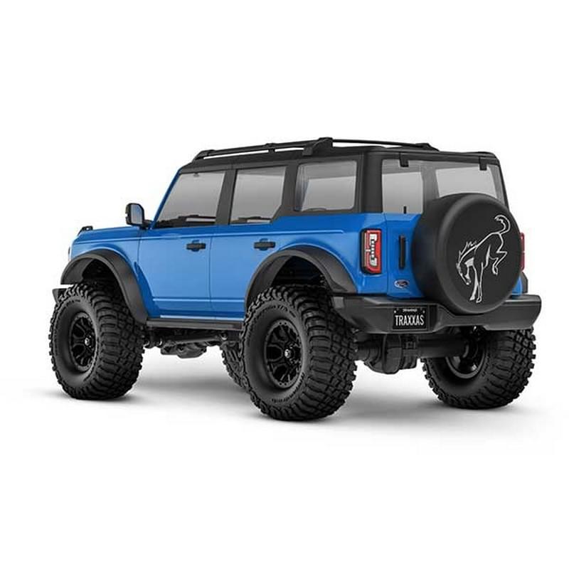 Traxxas TRX-4M 1/18 Ford Bronco Crawler Bleu RTR - 97074-1 - Breizh Modélisme.