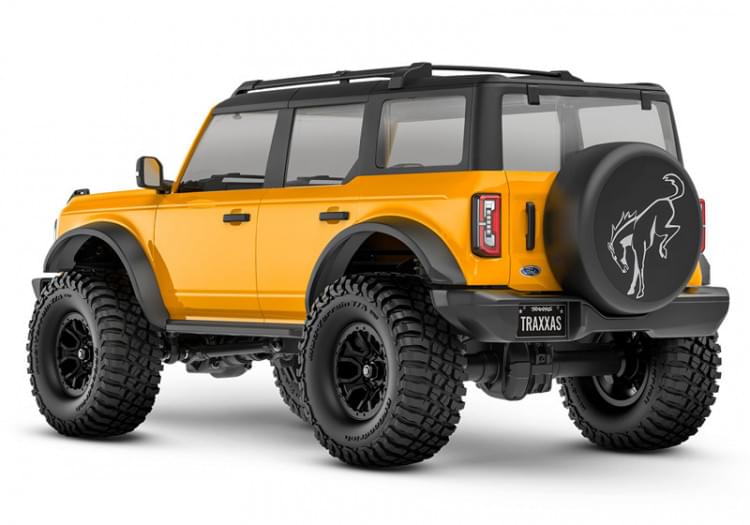 Traxxas TRX-4M 1/18 Ford Bronco Crawler Orange RTR - 97074-1 - Breizh Modélisme.