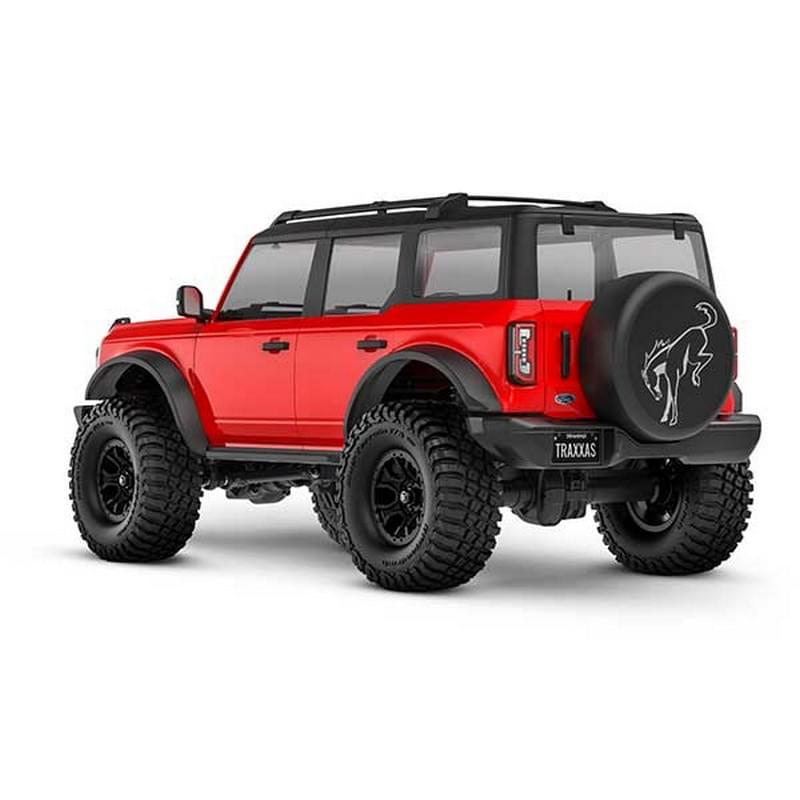 Traxxas TRX-4M 1/18 Ford Bronco Crawler Rouge RTR - 97074-1 - Breizh Modélisme.