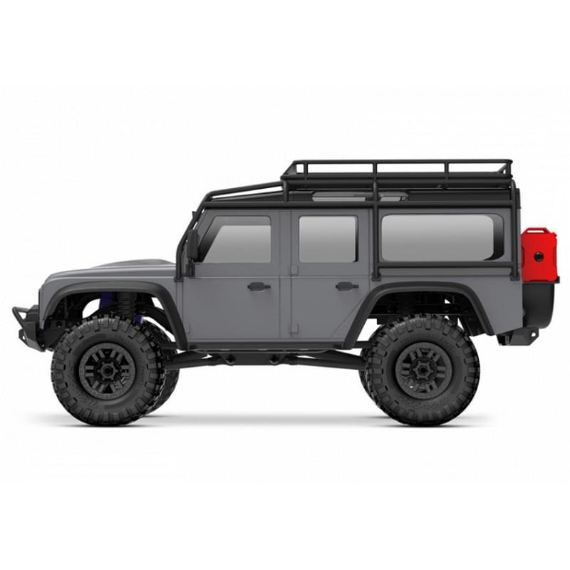 Traxxas TRX-4M 1/18 Land Rover Defender Crawler Gris RTR - 97054-1 - Breizh Modélisme.