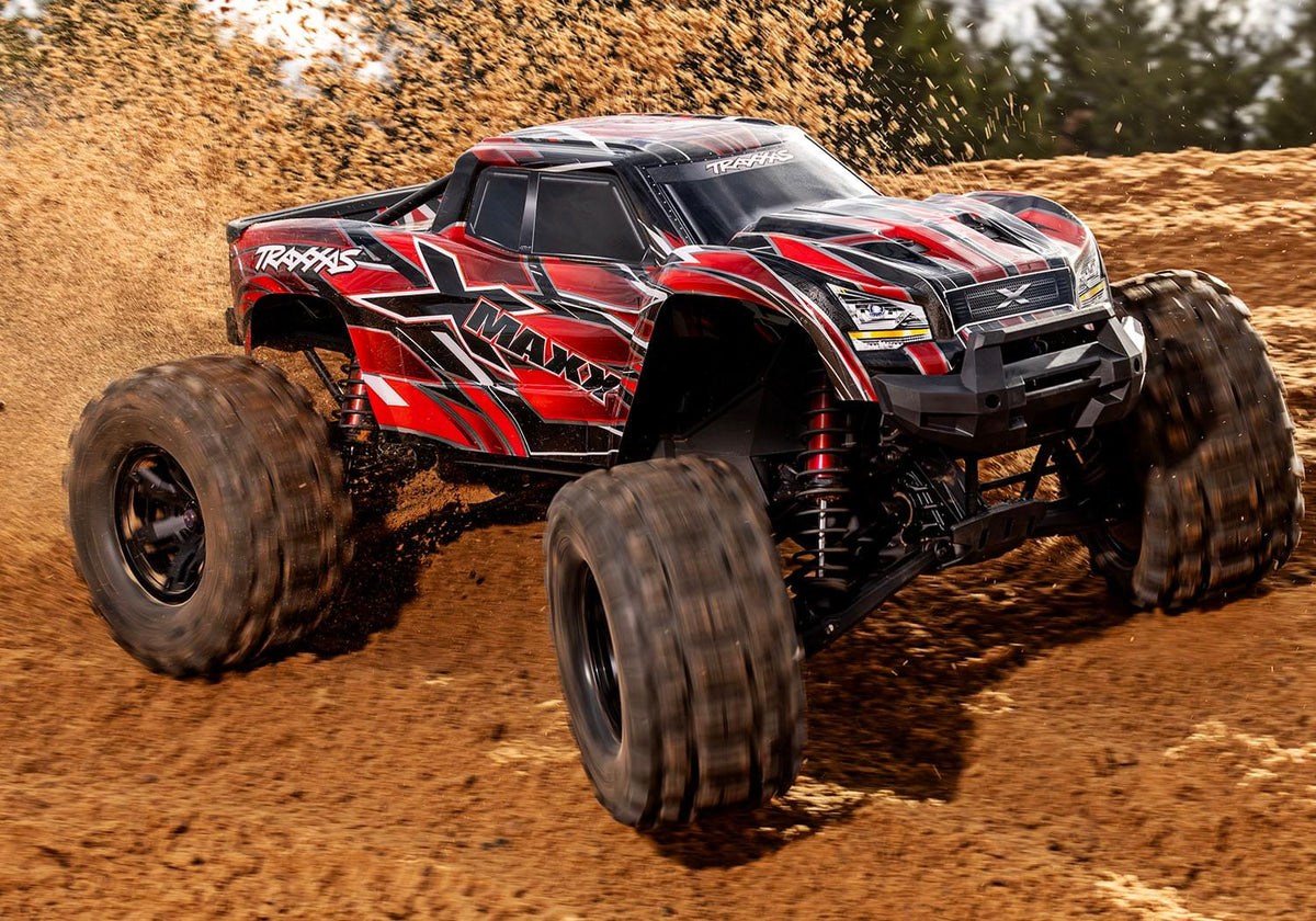 XMaxx Traxxas 8S Belted RTR 1/6 brushless 77096-4 - Breizh Modélisme.