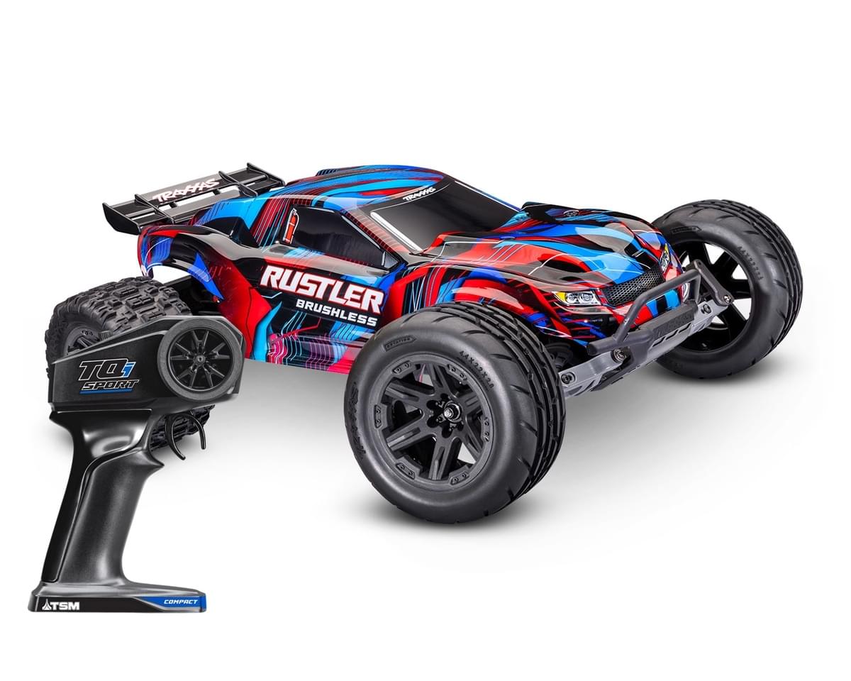 Traxxas Rustler 1:10 2WD RTR Stadium Truck rouge 37454-4